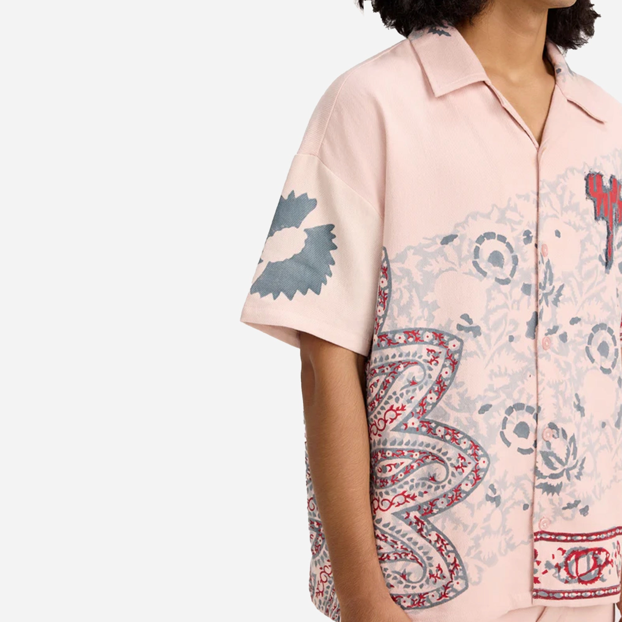 F A R A K | JAIPUR HANDMADE SHIRT { PINK/PINK