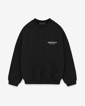 FOG ESSENTIALS HOLIDAY24 BLACK CREWNECK