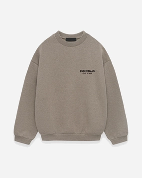FOG ESSENTIALS HOLIDAY24 DARK HEATHER GREY CREWNECK