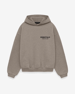 FOG ESSENTIALS HOLIDAY24 DARK HEATHER GREY KIDS HOODIE