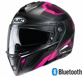 HJC i90 Helmet Bluetooth Headset Lark Graphic MC-8SF