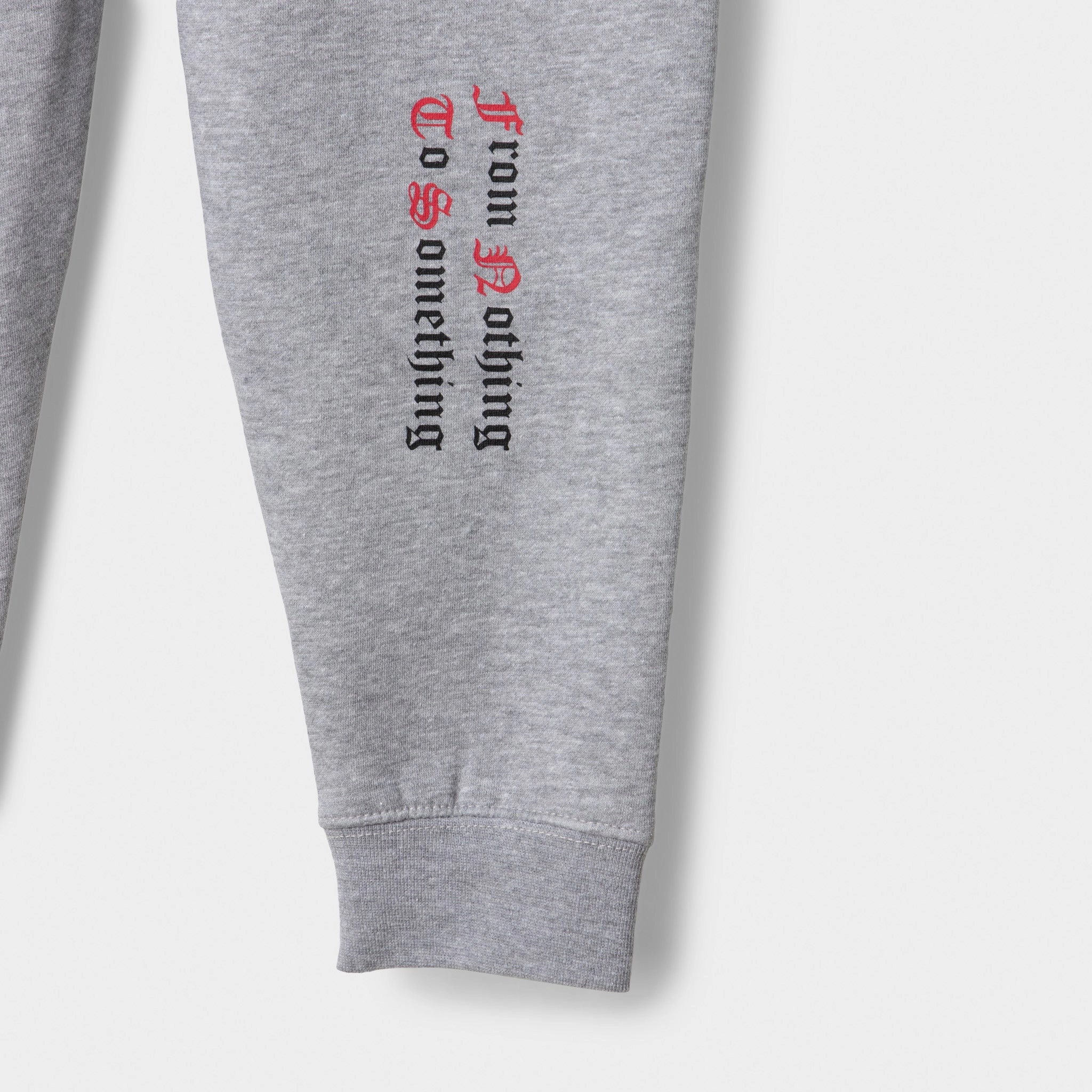 Hoodrich Juniors' Gothic Joggers Heather Grey / White - Lychee