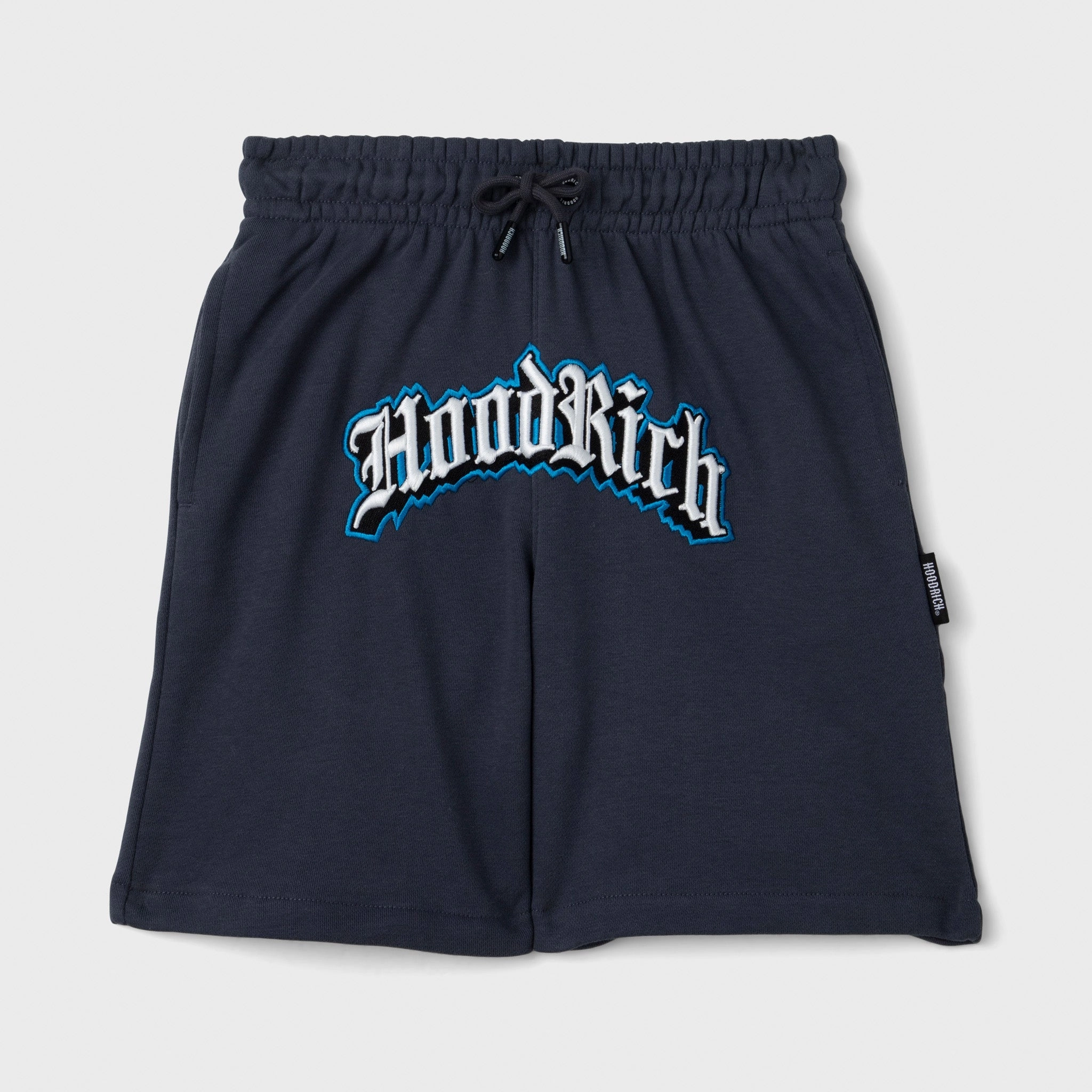Hoodrich Juniors' Gothic Shorts Ombre Blue / White - Diva Blue