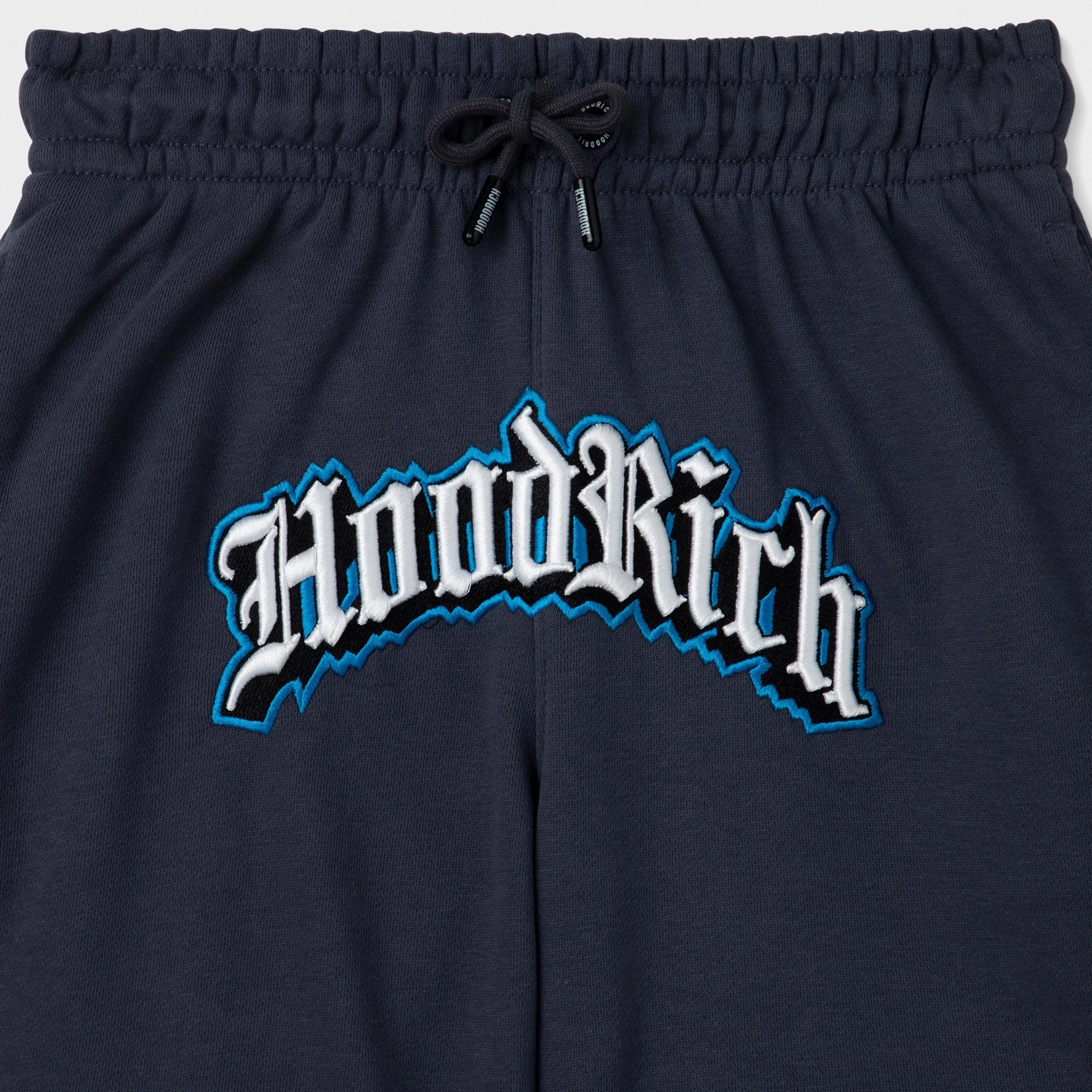 Hoodrich Juniors' Gothic Shorts Ombre Blue / White - Diva Blue