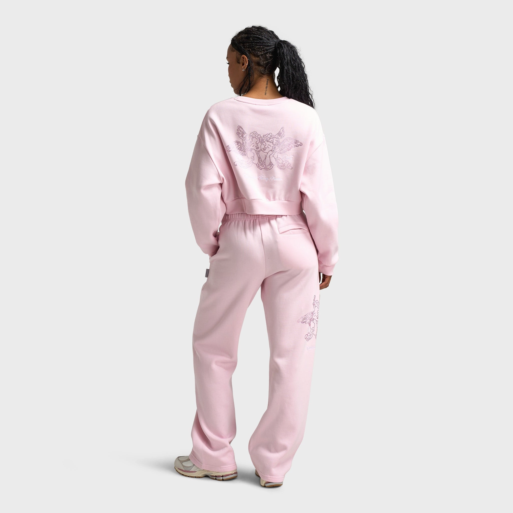Hoodrich Women's Cherish Cropped Sweatshirt Festival Bloom /