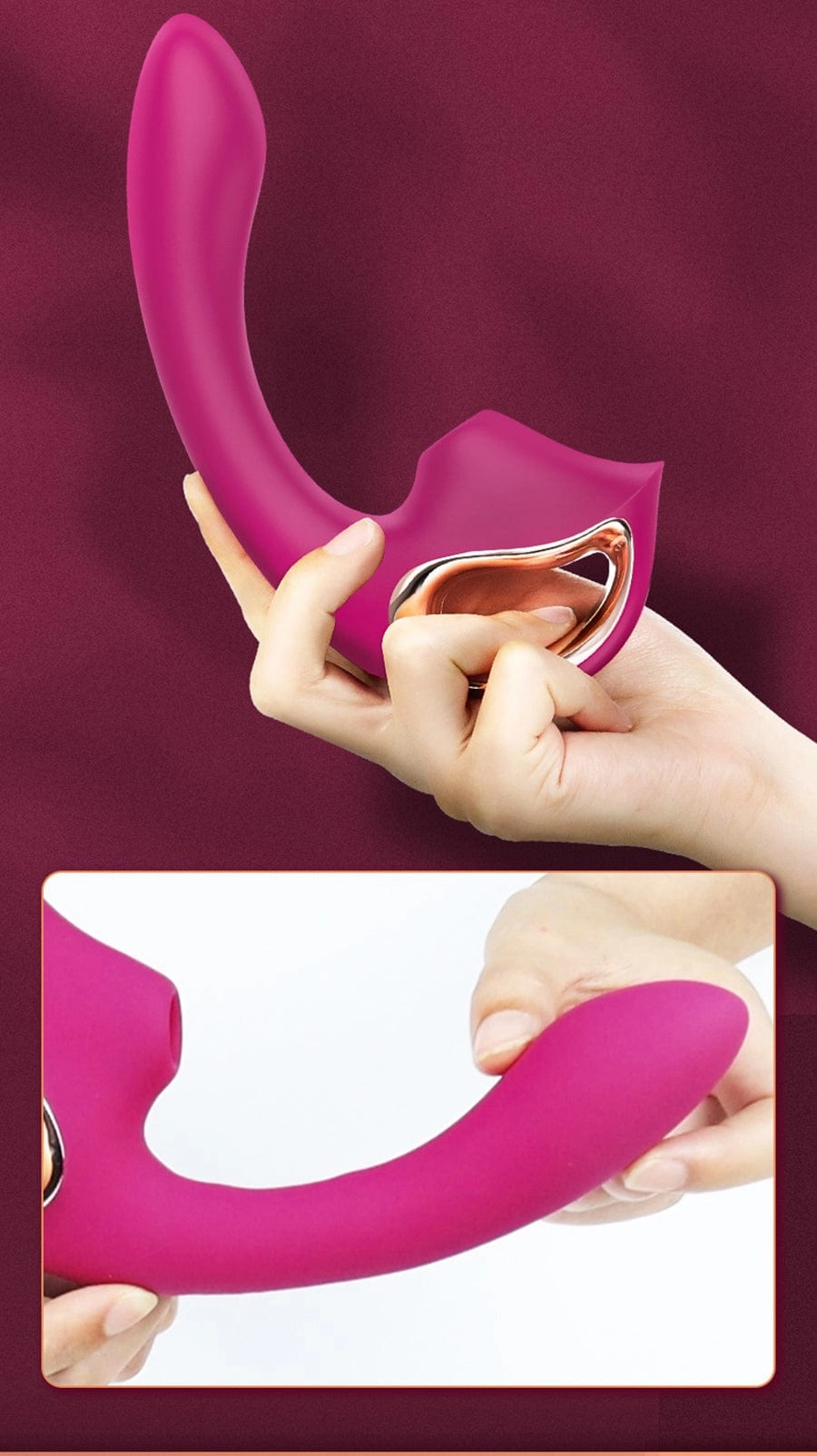 Lurevibe - Fashion Masturbation G-spot Stick Sucking Vibrating