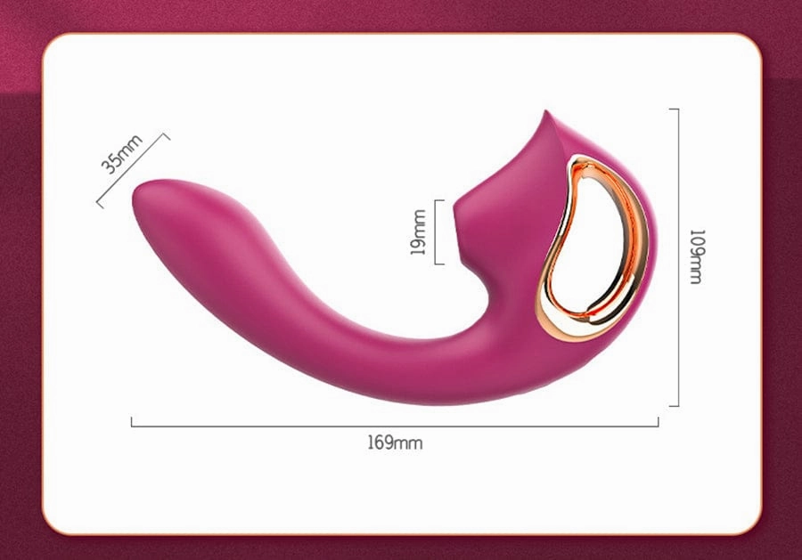 Lurevibe - Fashion Masturbation G-spot Stick Sucking Vibrating