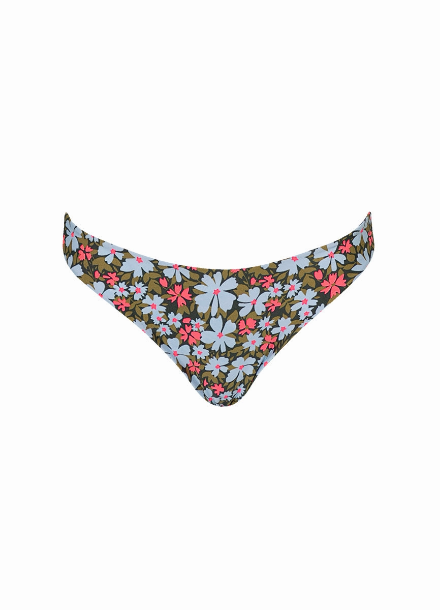 Maaji Flame Palms Sublimity Regular Rise Classic Bikini Bottom