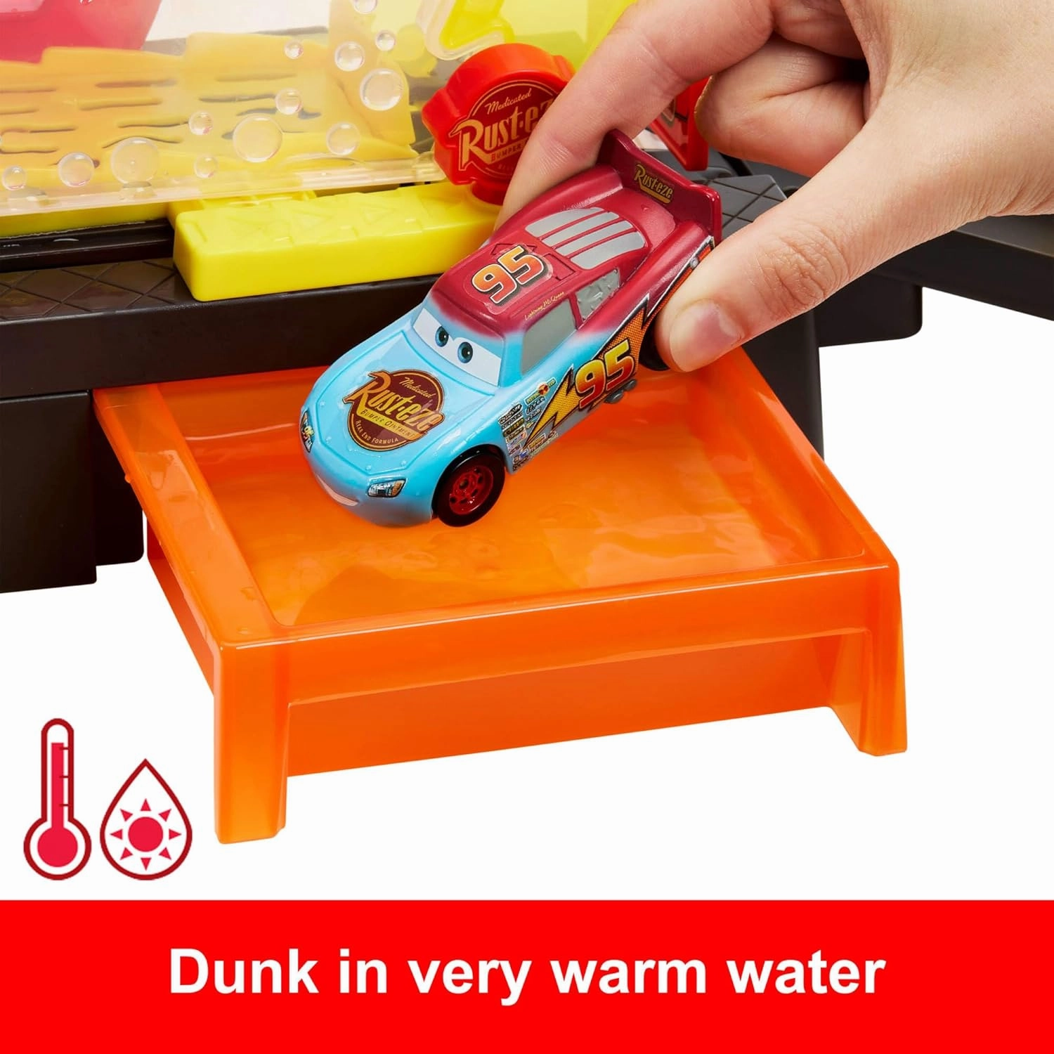 Mattel JBM70 Disney Pixar Cars Color Changers Car Wash Playset