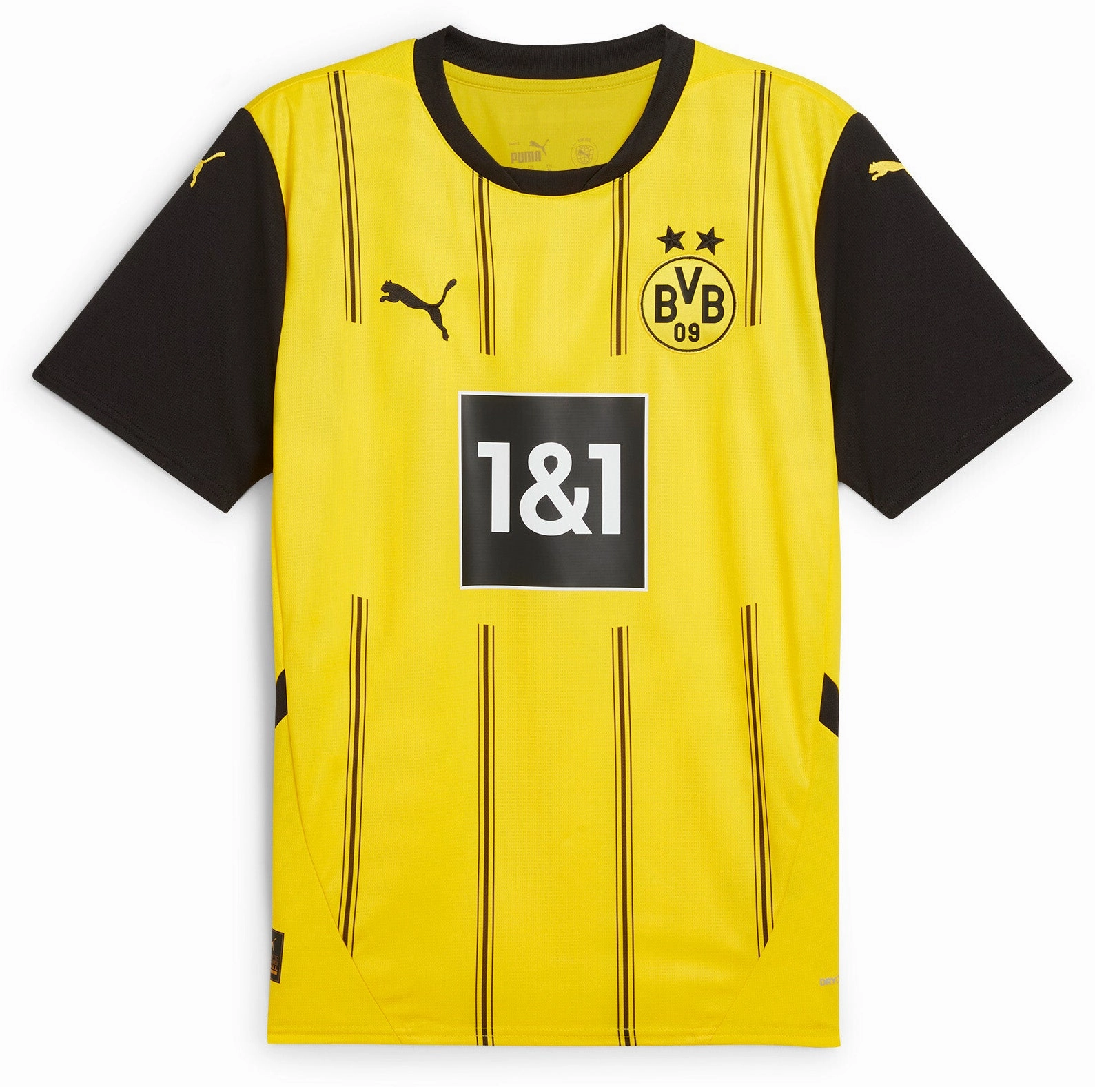 Men's Borussia Dortmund 2024/25 Home Replica Soccer Jersey