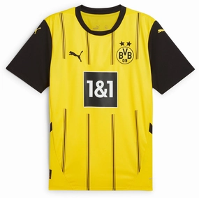 Men's Borussia Dortmund 2024/25 Home Replica Soccer Jersey
