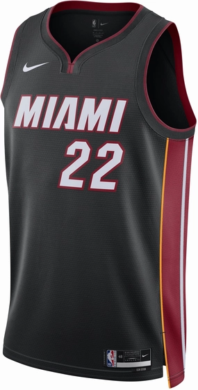 Men's NBA Miami Heat Jimmy Butler 2022/23 Icon Edition Swingman Jersey