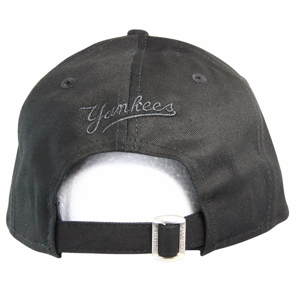 New Era New York Yankees 9FORTY Cap - Black/Black