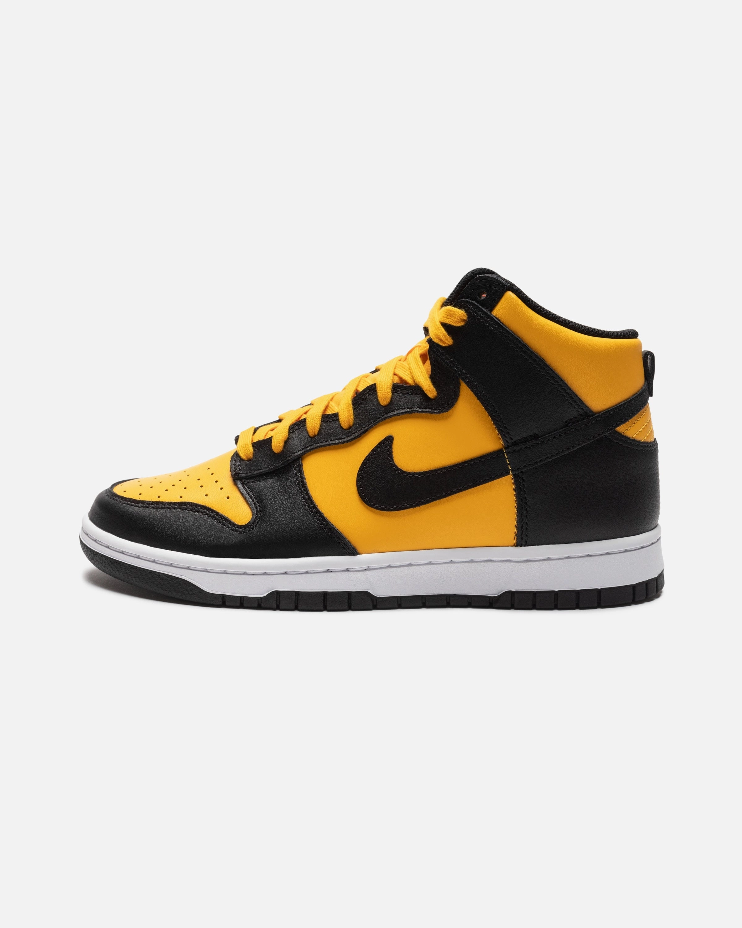 NIKE DUNK HIGH RETRO - UNIVERSITYGOLD/ BLACK/ WHITE/ RED