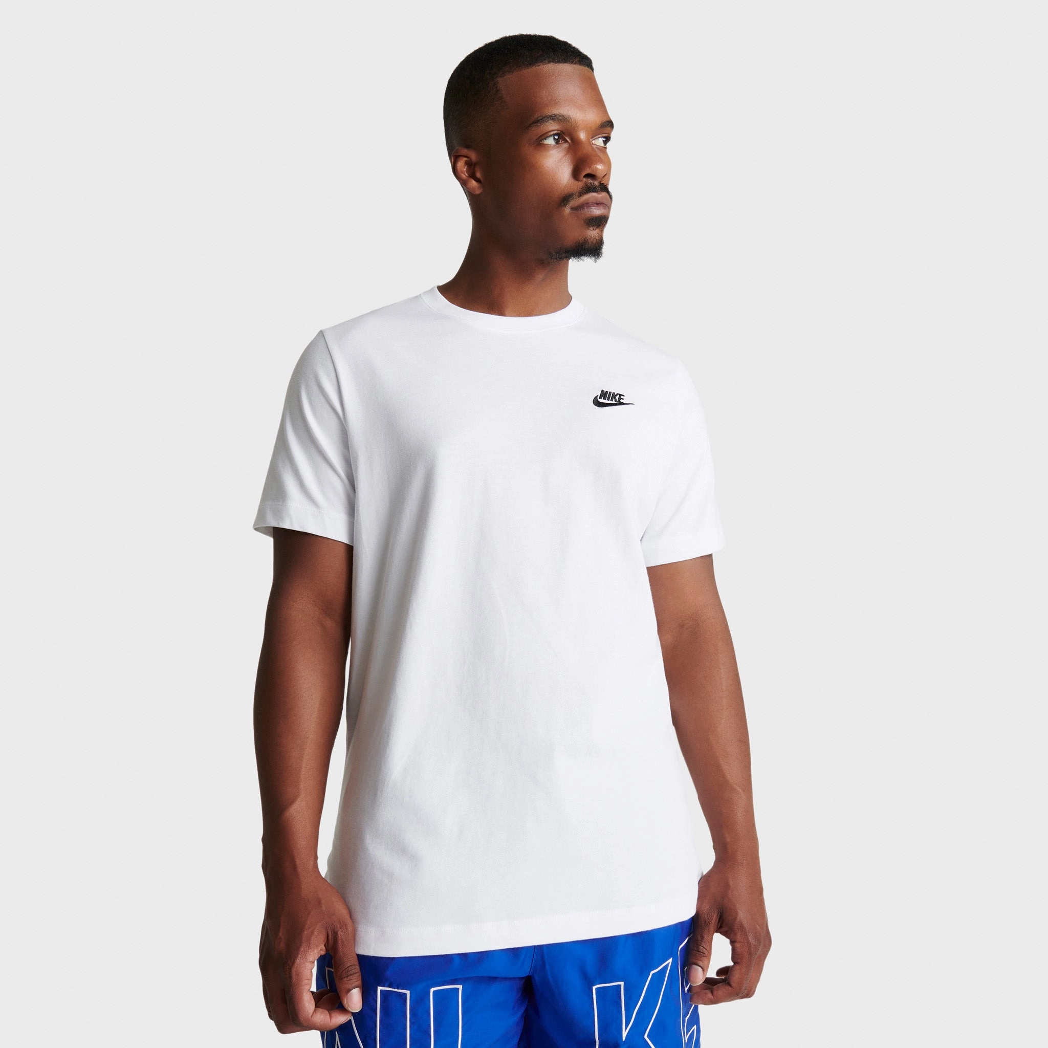 Nike Sportswear Club T-shirt White / Black