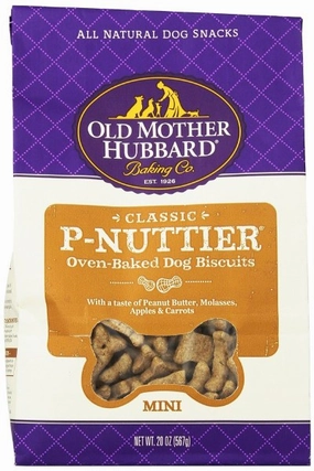 Old Mother Hubbard Crunchy Classic Natural P-Nuttier Mini Biscuits Dog Treats