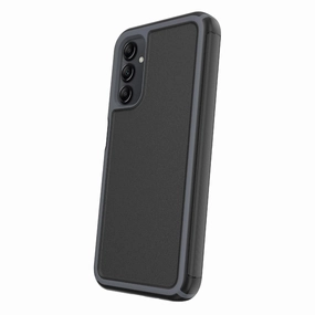onn. WIASRB100127593 Slim Rugged Phone Case for Samsung Galaxy A14 5G - Black/Gray