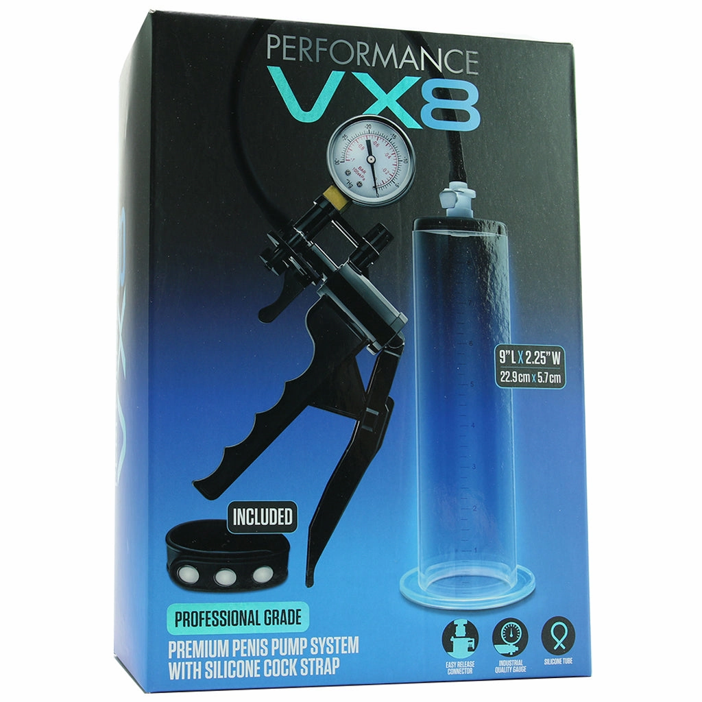 Performance VX8 Pump With Silicone Cock Strap
