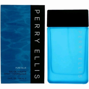 Pure Blue By perry Ellis cologne for men EDT 3.3 / 3.4 oz New in Box