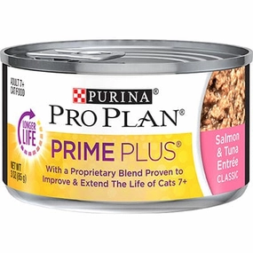 Purina Pro Plan Adult 7  Salmon & Tuna Entrée Classic Canned Cat Food