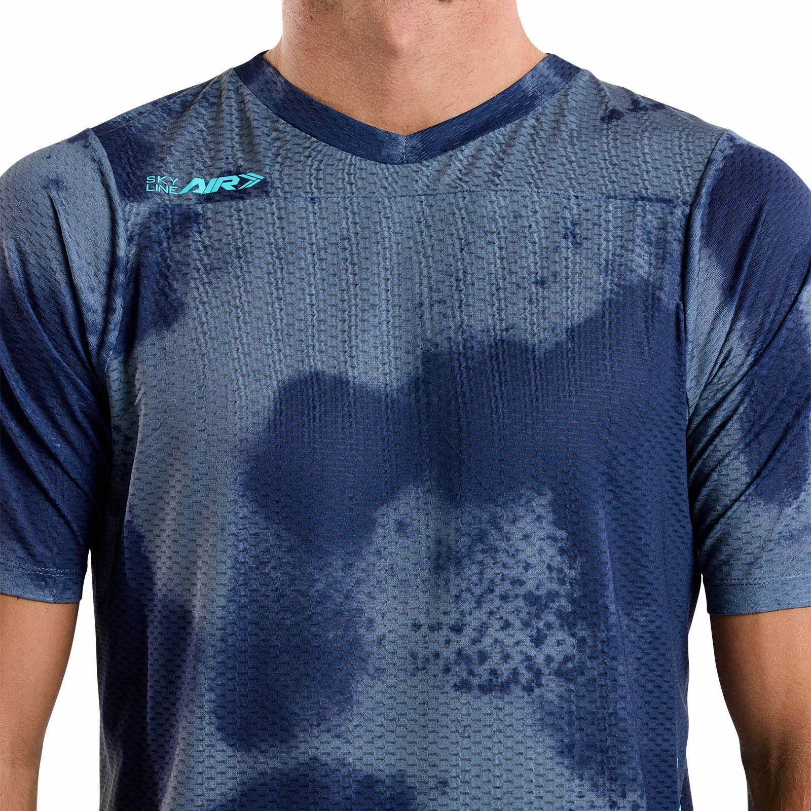 Skyline Air Short Sleeve Jersey Flared Steel