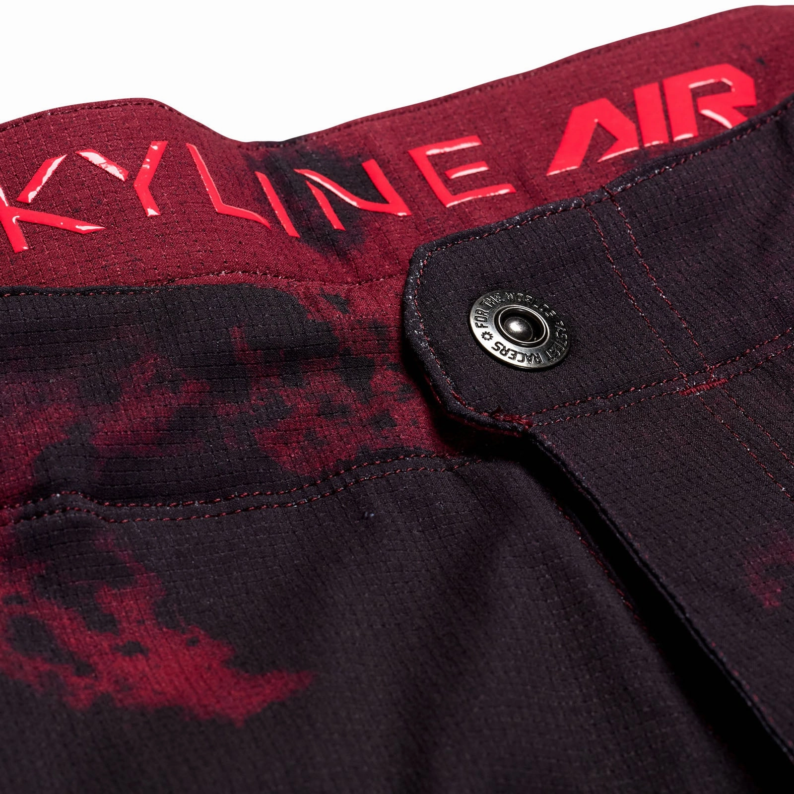 Skyline Air Short W/Liner Flared Oxblood