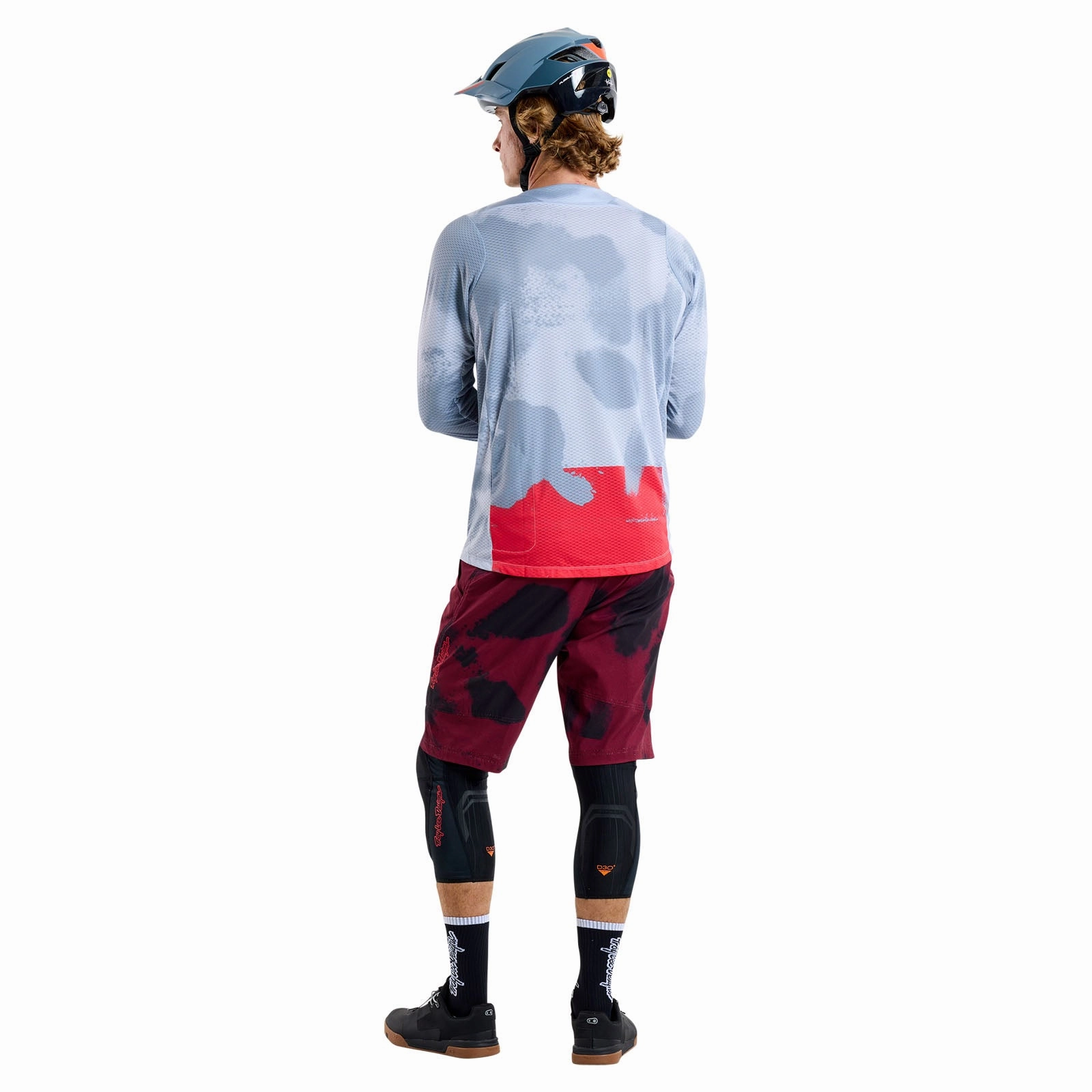 Skyline Air Short W/Liner Flared Oxblood