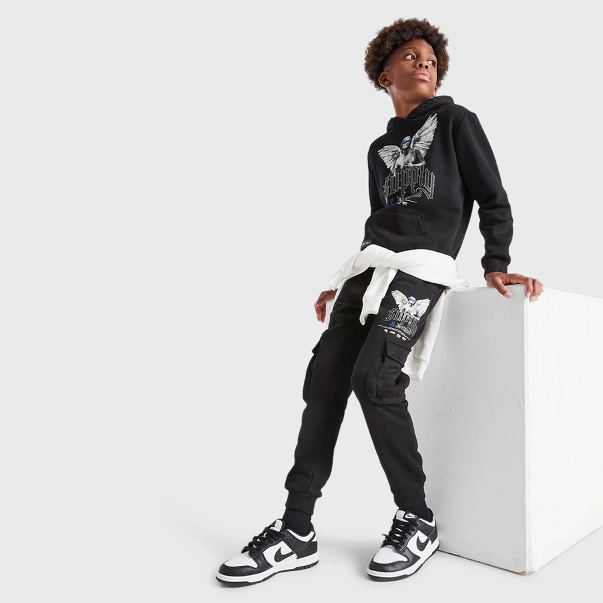 Supply & Demand Junior Boys Argon Jogging Pant / Black