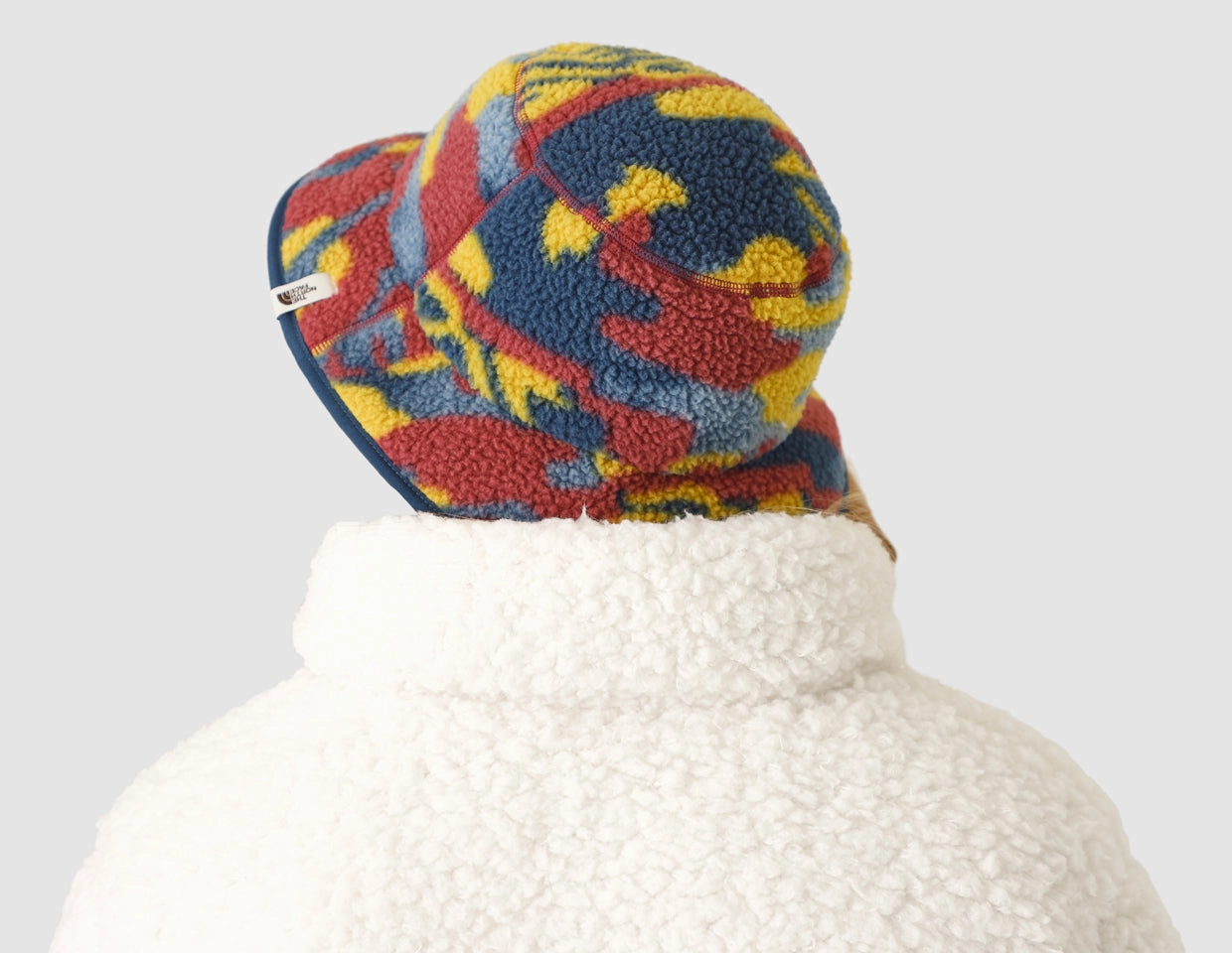 The North Face Cragmont Bucket Hat / Shady Blue Dazzle Camo Print