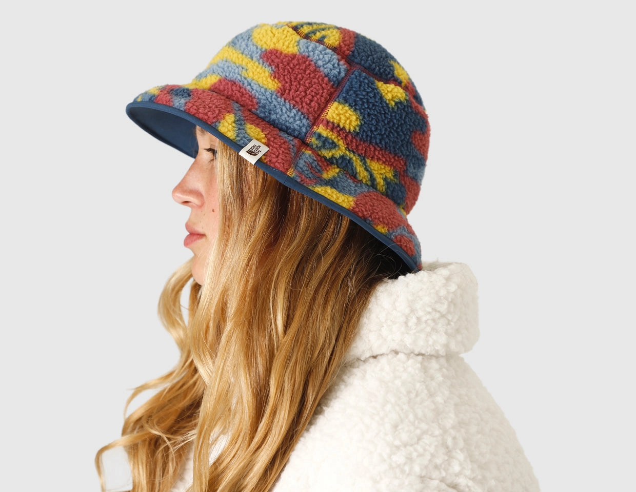 The North Face Cragmont Bucket Hat / Shady Blue Dazzle Camo Print