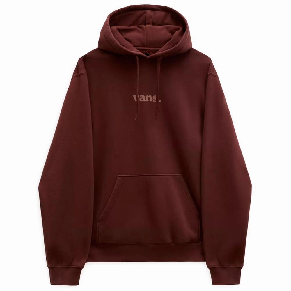 Vans Lowered Wash Pullover Hoodie - Bitter Chocolate