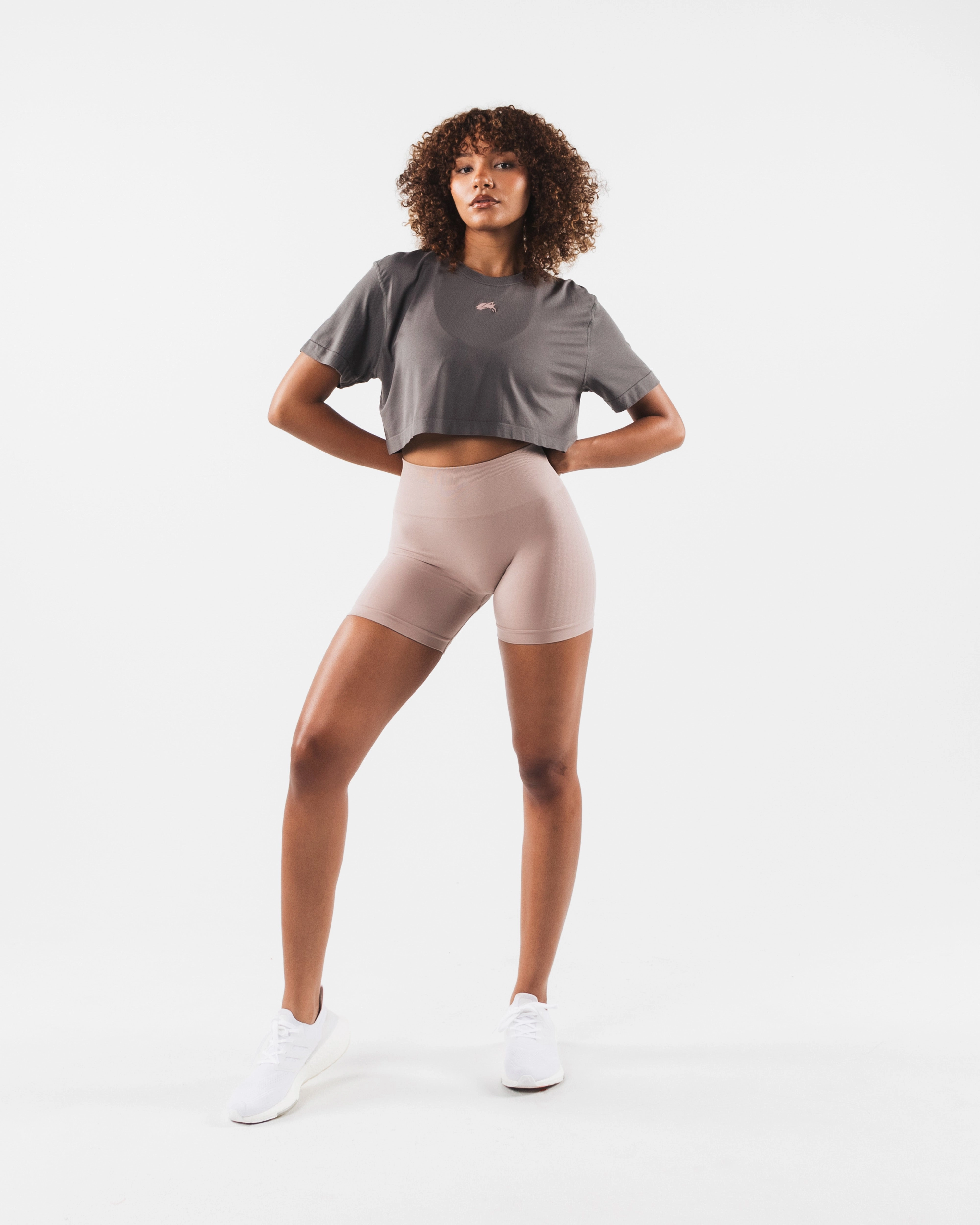 Wolf Head Airtech SS Crop - Dusty Concrete