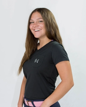 Women's Essential Pocket Tee - Black